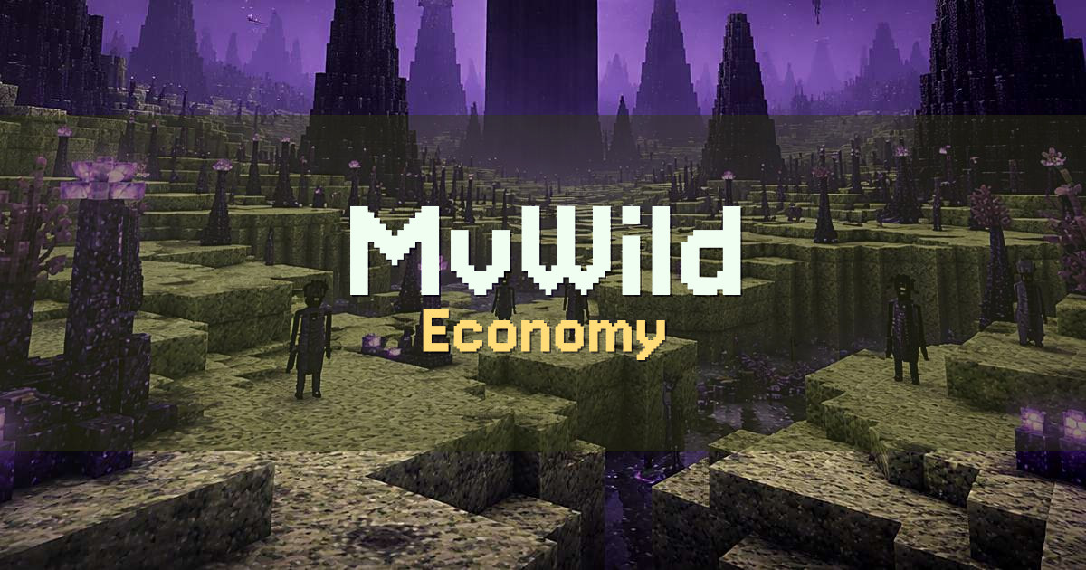 MvWild Economy Minecraft server