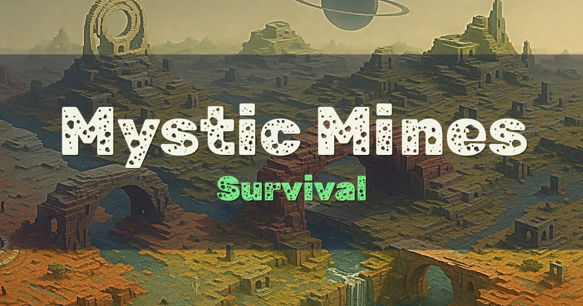 Mystic Mines Survival Minecraft server