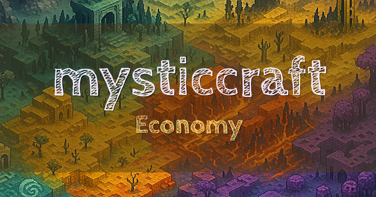 mysticcraft Economy Minecraft server