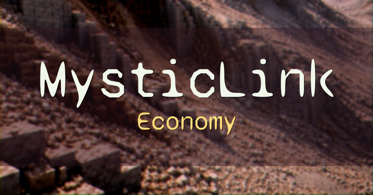 MysticLink Economy Minecraft server