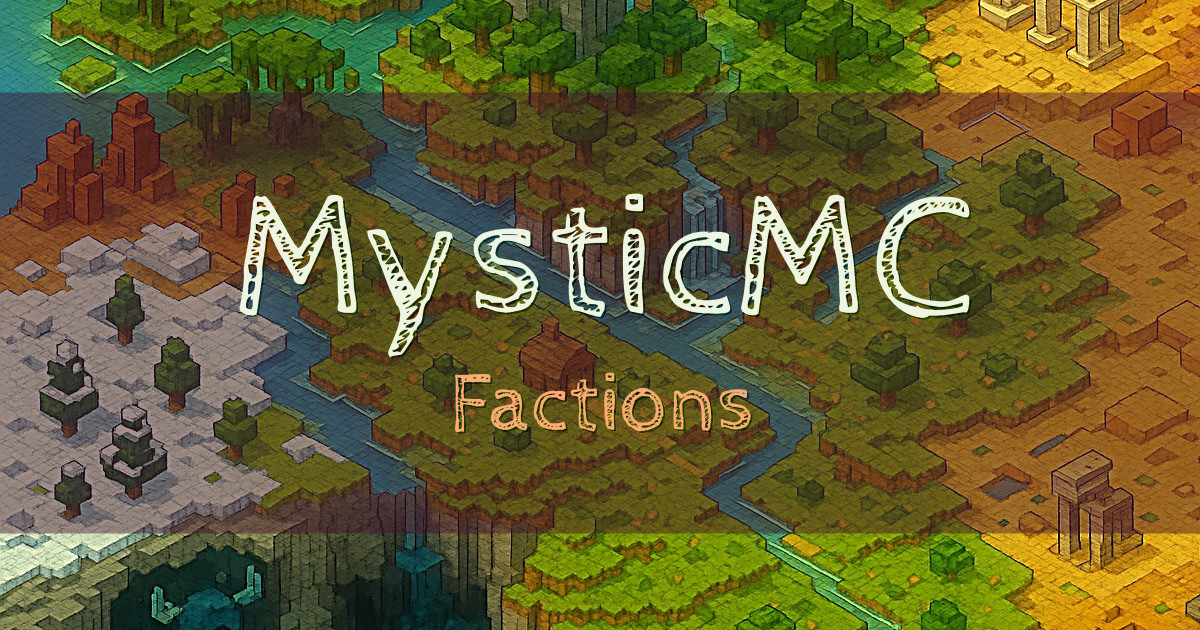 MysticMC Factions Minecraft server