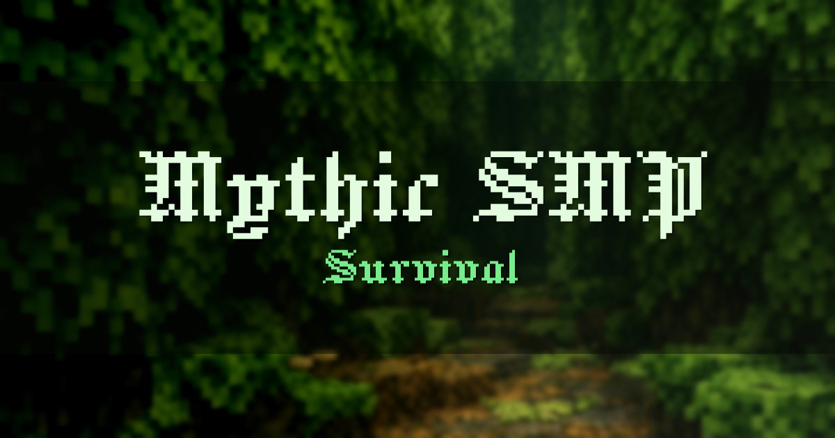 Mythic SMP Survival Minecraft server