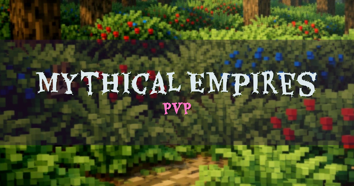 Mythical Empires Server PvP Minecraft server