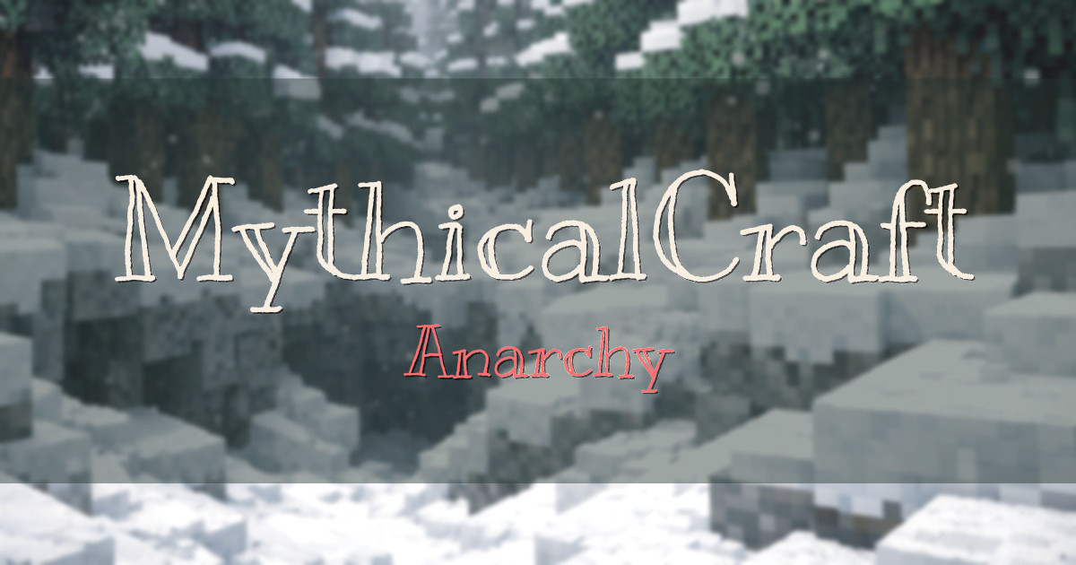 MythicalCraft Anarchy Minecraft server