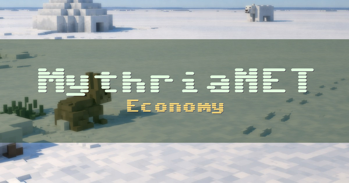 MythriaNET Economy Minecraft server