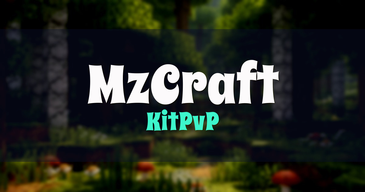 MzCraft KitPvP Minecraft server