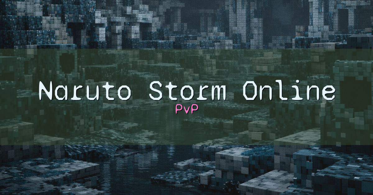 Naruto Storm Online PvP Minecraft server