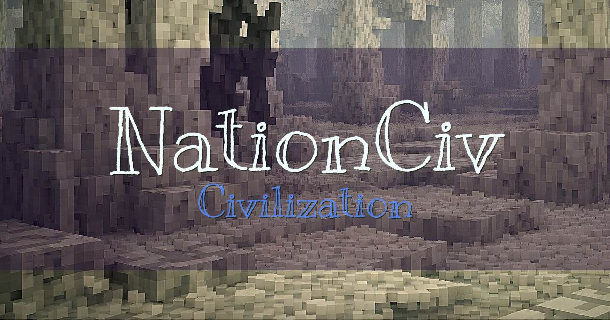 NationCiv Civilization Minecraft server