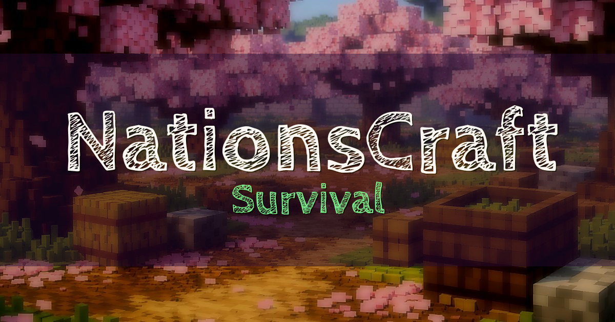 NationsCraft Survival Minecraft server