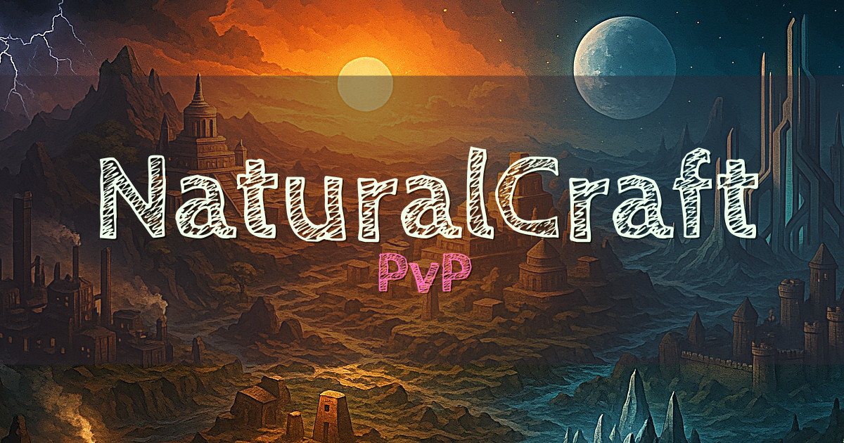 NaturalCraft PvP Minecraft server