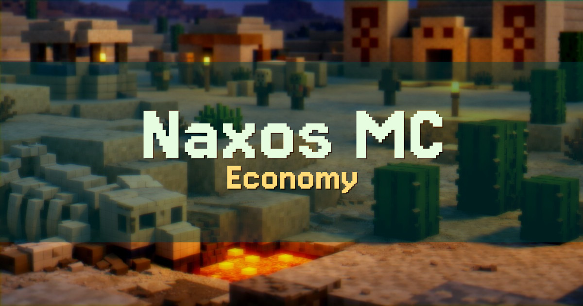 Naxos MC Economy Minecraft server