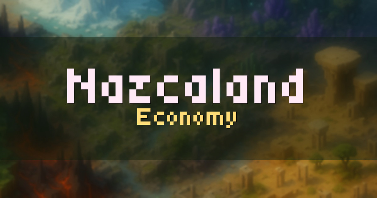 Nazcaland Economy Minecraft server