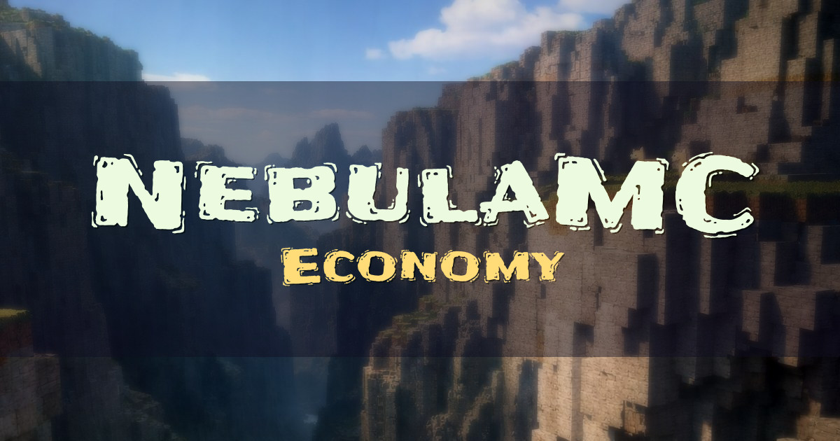 NebulaMC Economy Minecraft server