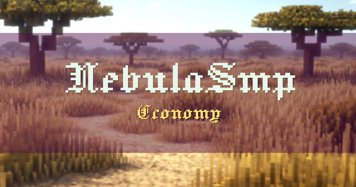 NebulaSmp Economy Minecraft server