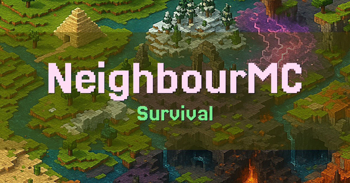 NeighbourMC Survival Minecraft server