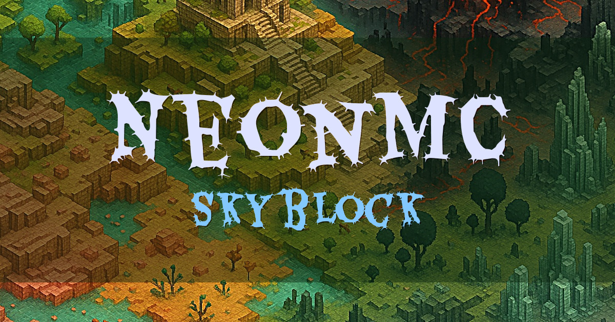 NeonMC Skyblock Minecraft server