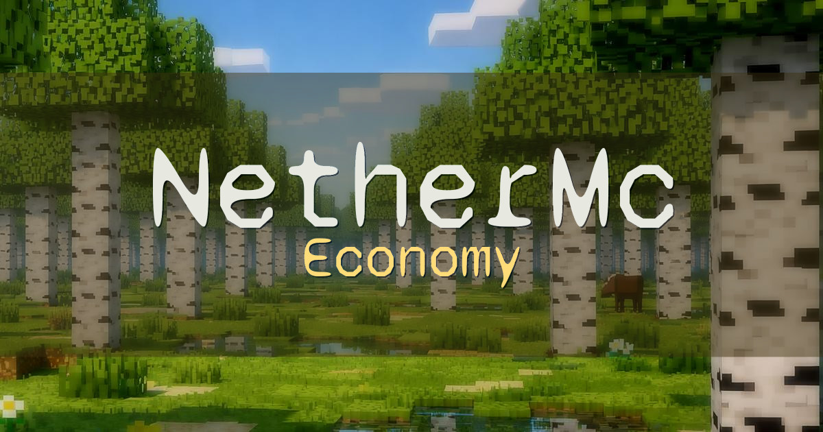 NetherMc Economy Minecraft server