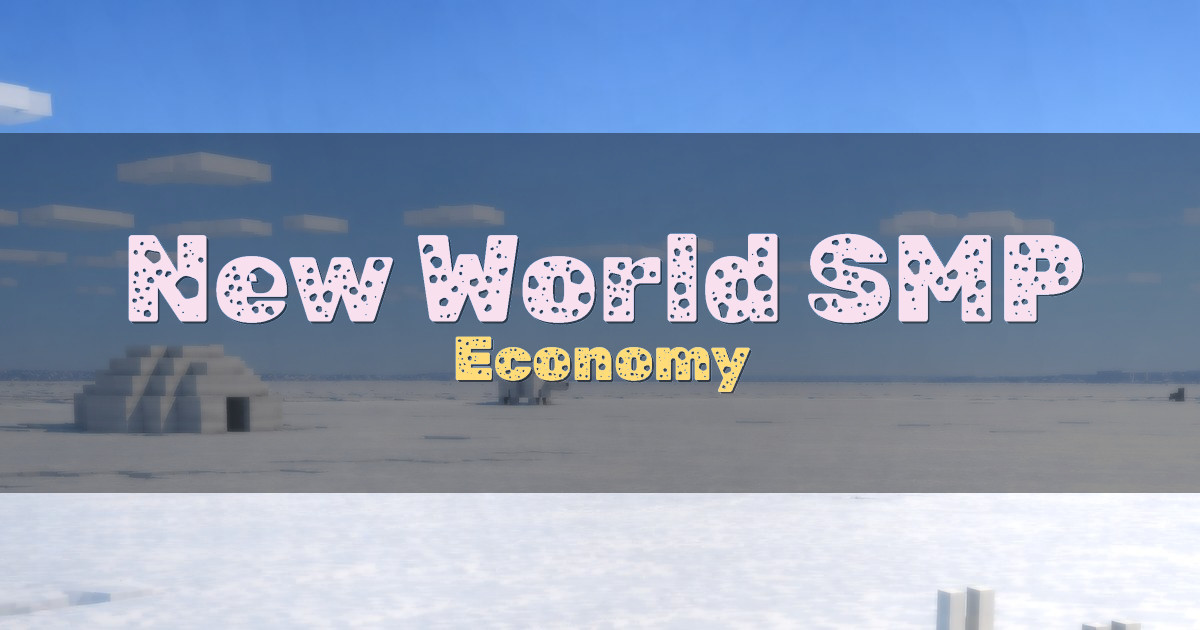 New World SMP Economy Minecraft server