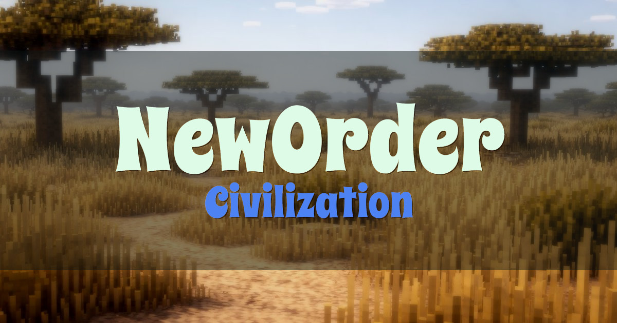 NewOrder Civilization Minecraft server