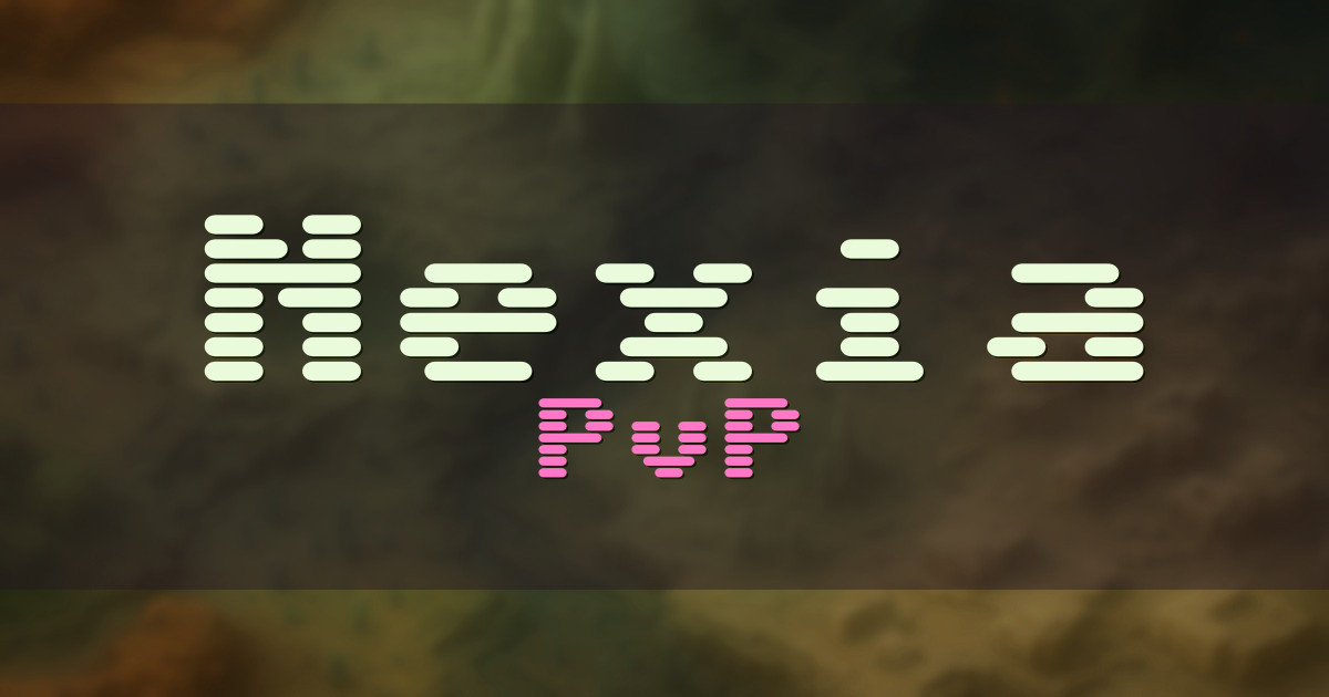 Nexia PvP Minecraft server