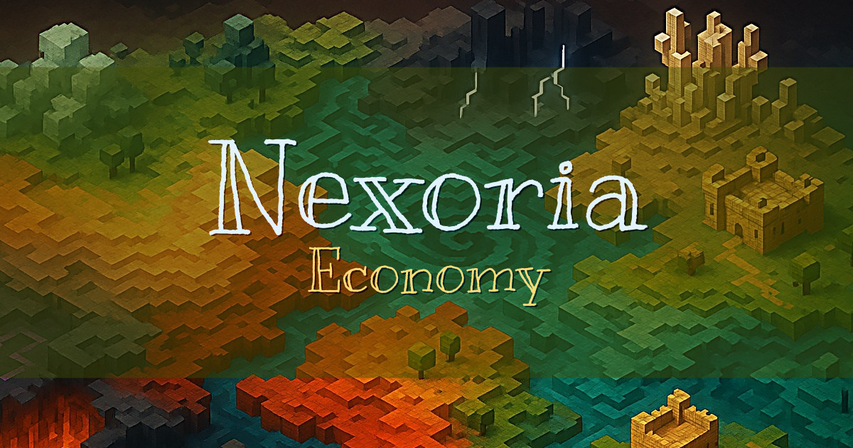 Nexoria Economy Minecraft server