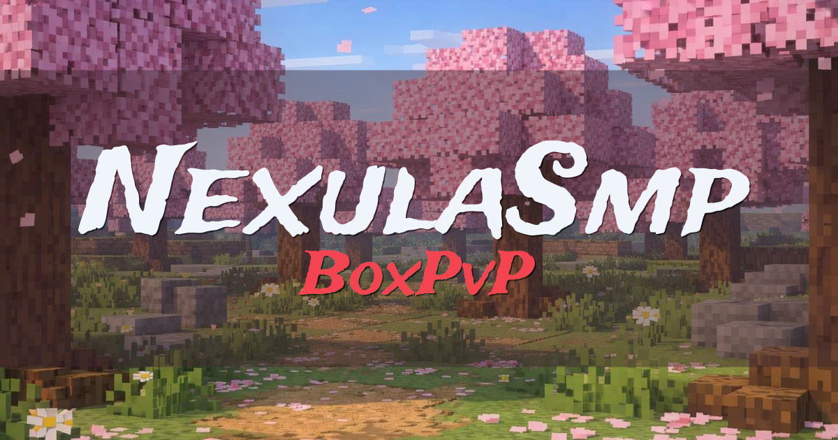 NexulaSmp BoxPvP Minecraft server