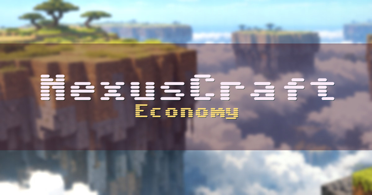 NexusCraft Economy Minecraft server