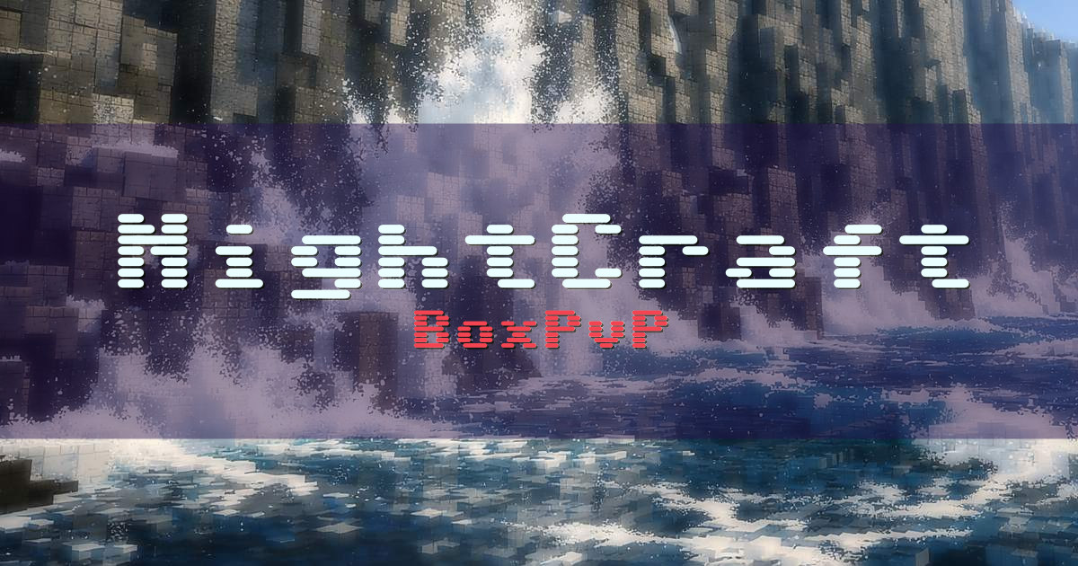 NightCraft BoxPvP Minecraft server