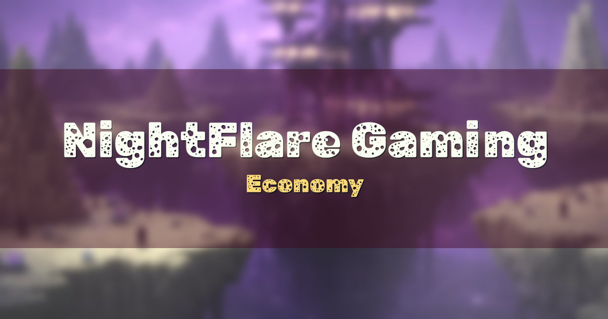 NightFlare Gaming Economy Minecraft server