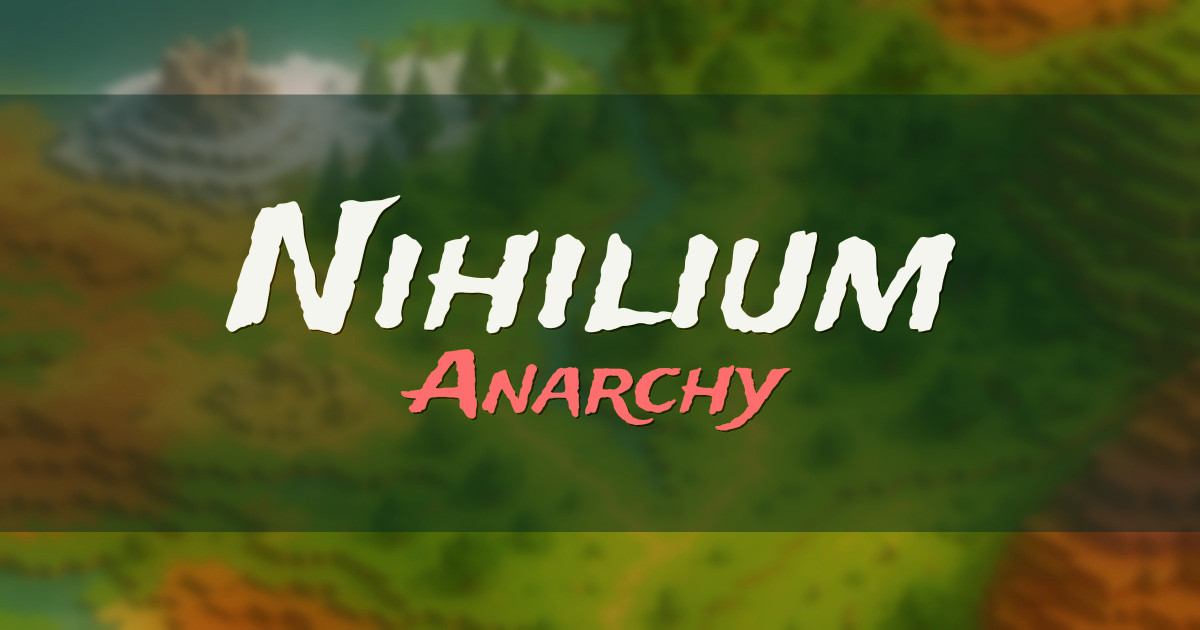 Nihilium Anarchy Minecraft server