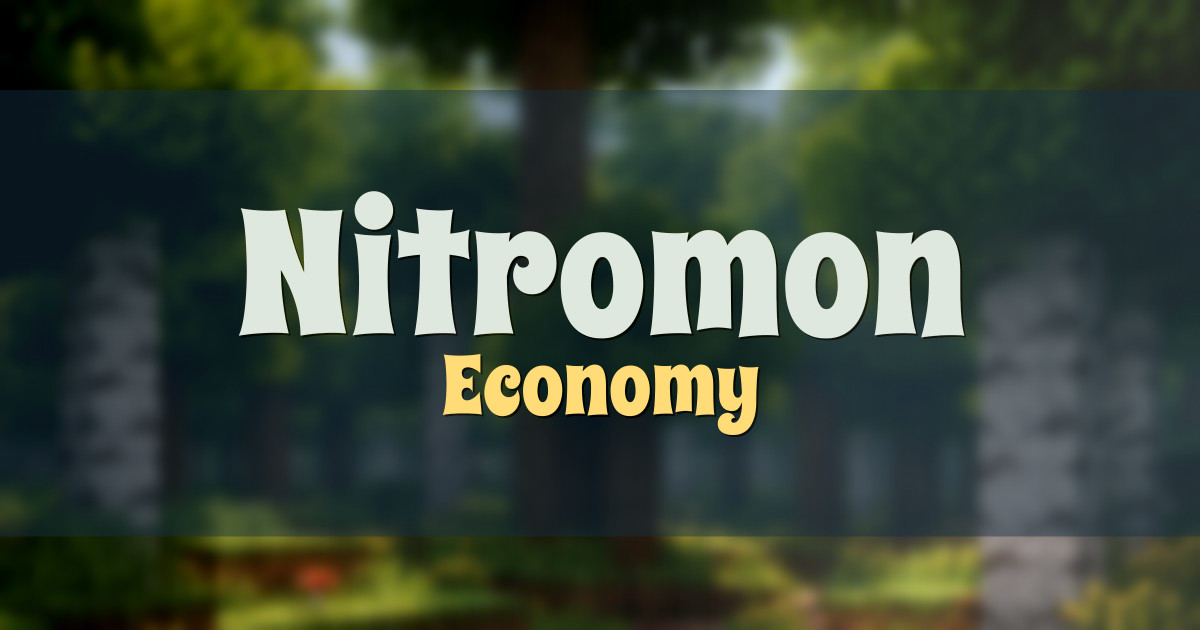 Nitromon Economy Minecraft server