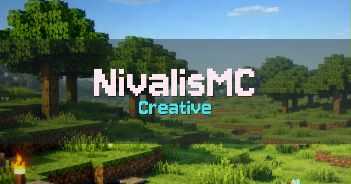 NivalisMC Creative Minecraft server