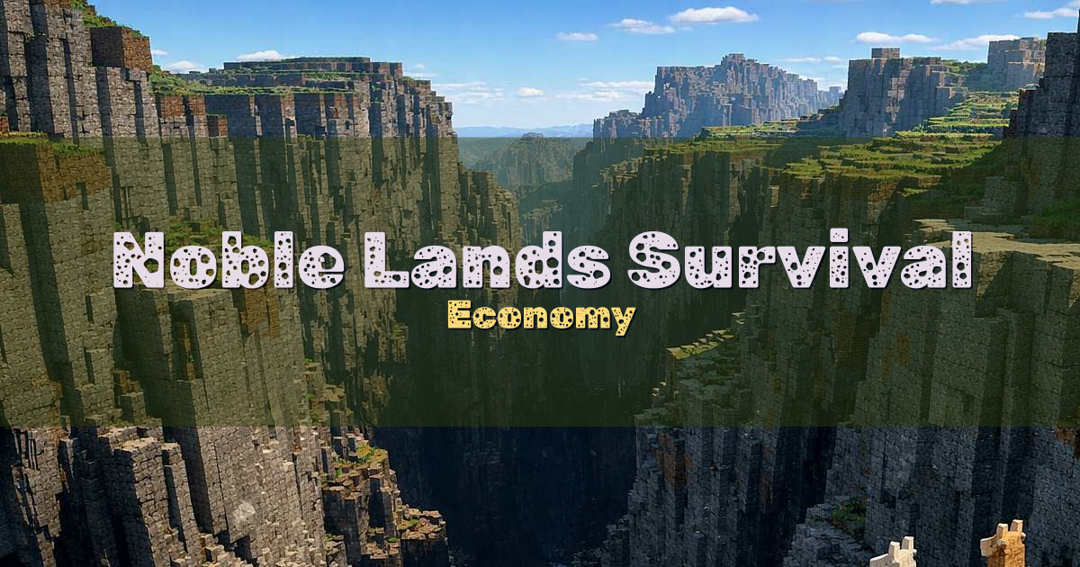 Noble Lands Survival Economy Minecraft server
