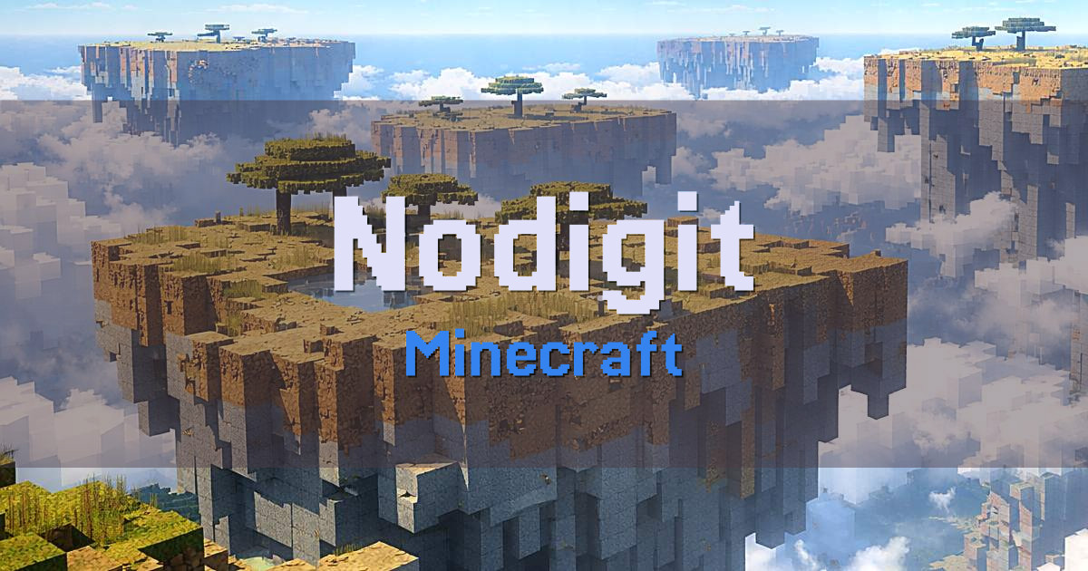 Nodigit Minecraft server