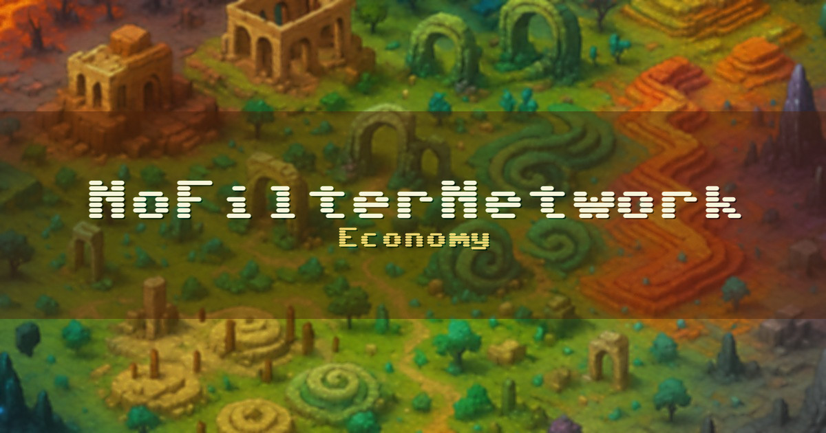 NoFilterNetwork Economy Minecraft server