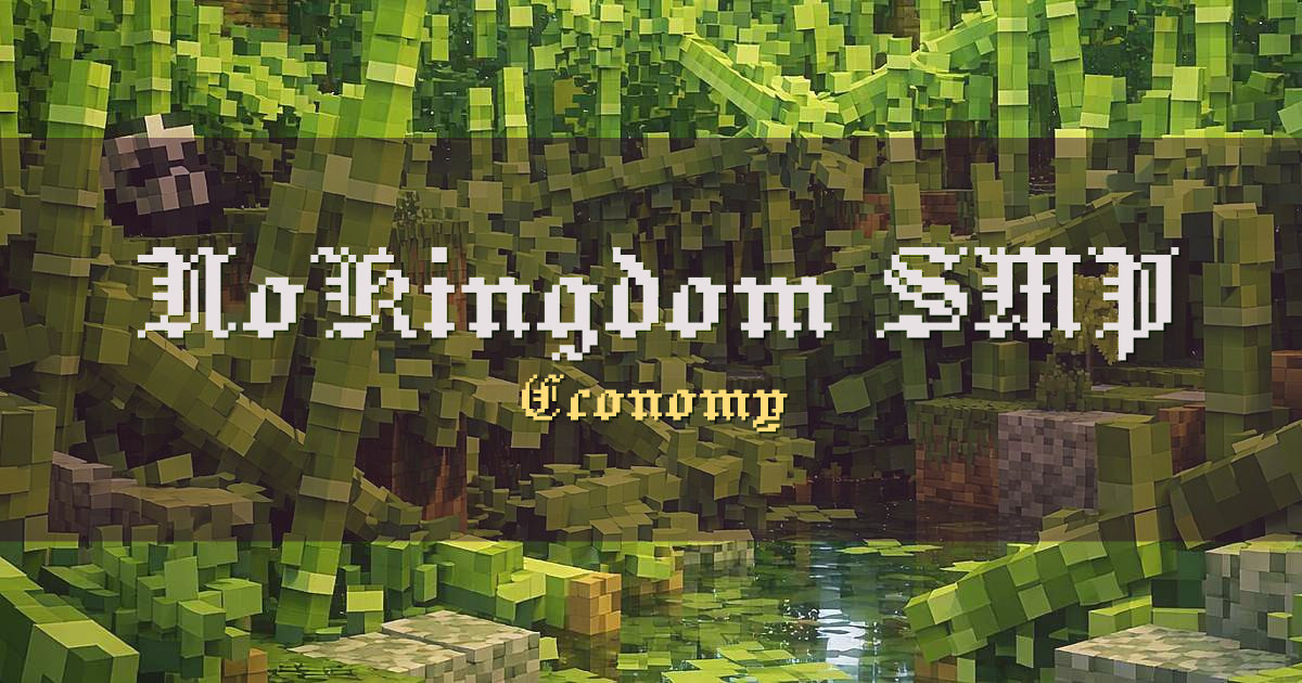 NoKingdom SMP Economy Minecraft server