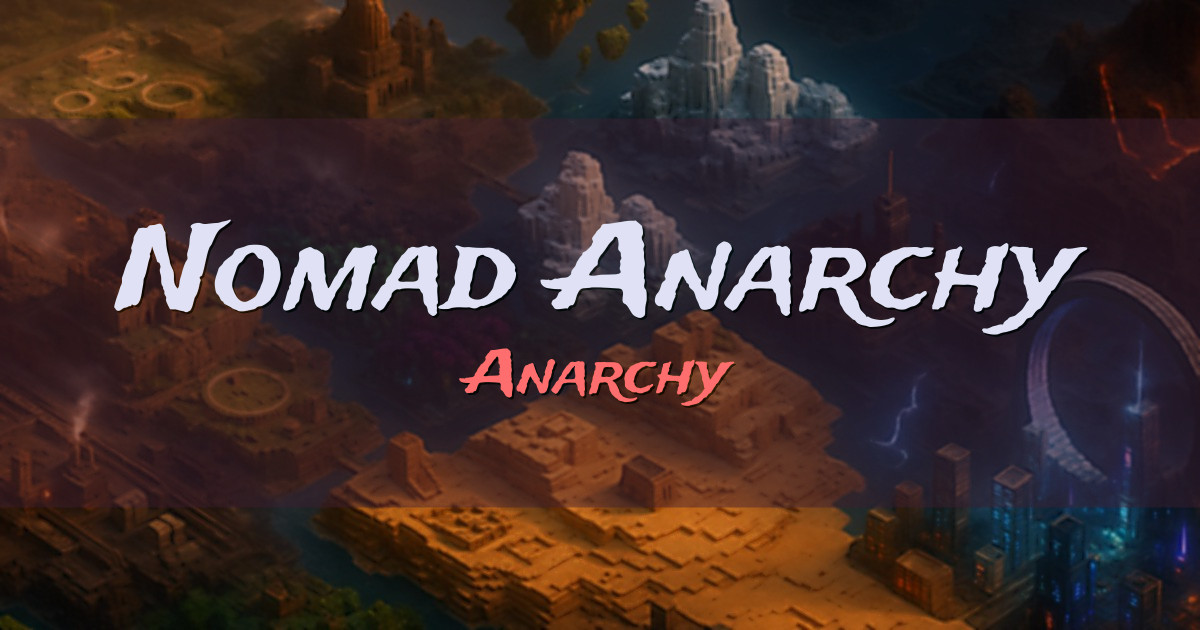 Nomad Anarchy Hardcore Minecraft server