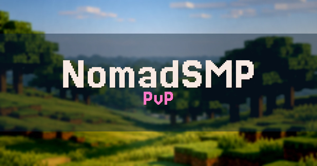 NomadSMP PvP Minecraft server