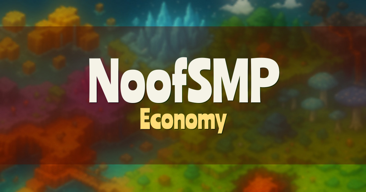 NoofSMP Economy Minecraft server