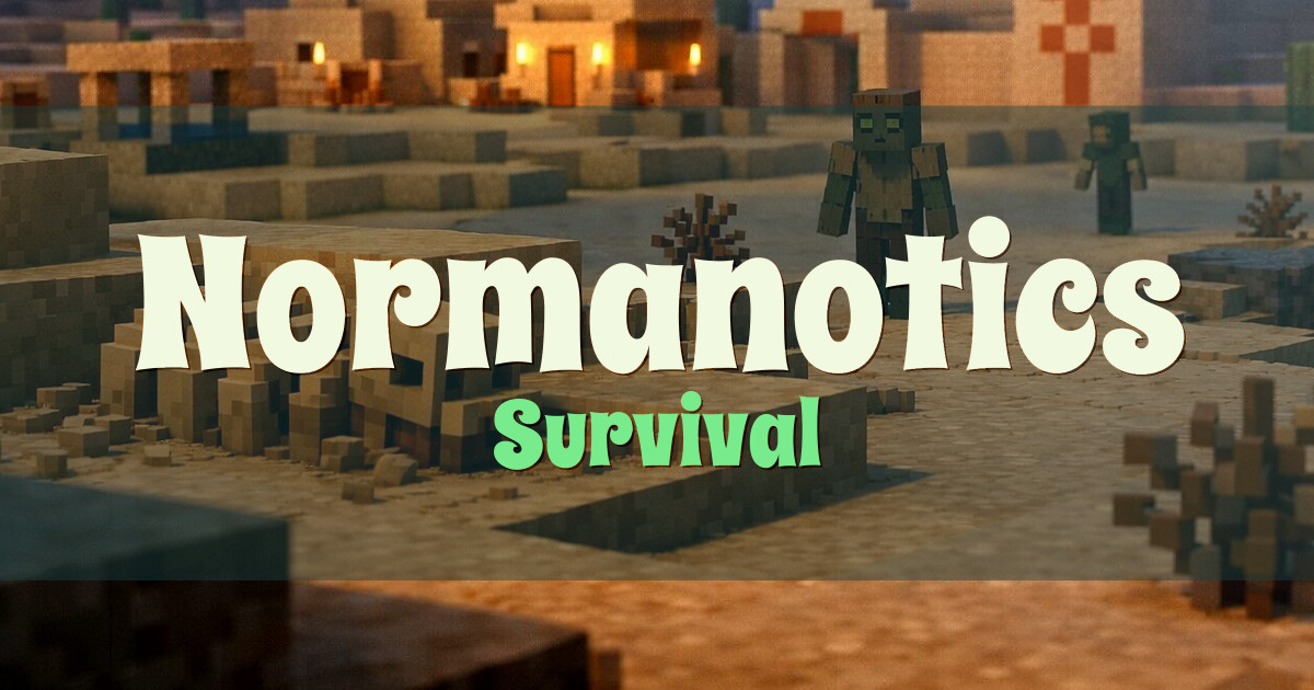 Normanotics Survival Minecraft server