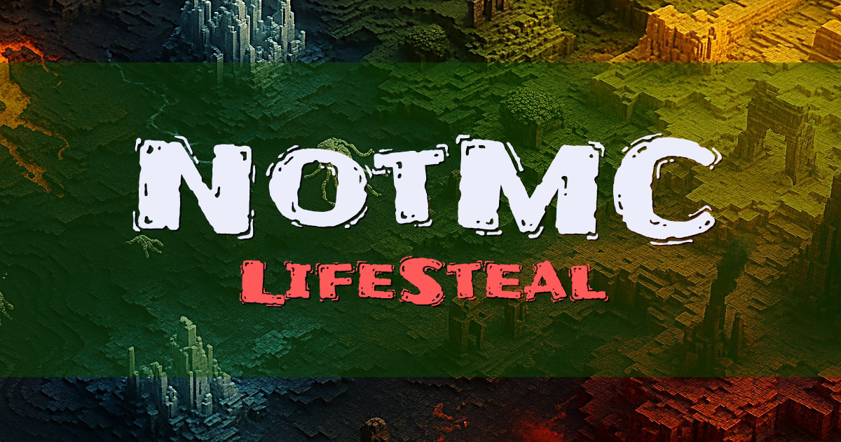 NotMC LifeSteal Minecraft server