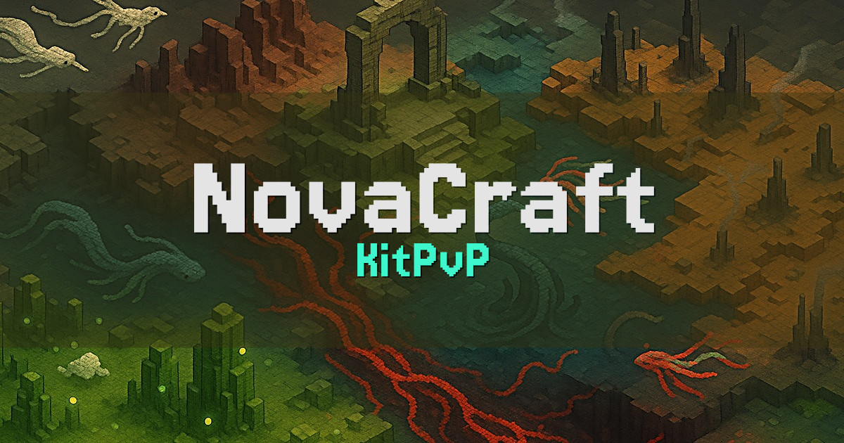 NovaCraft KitPvP Minecraft server