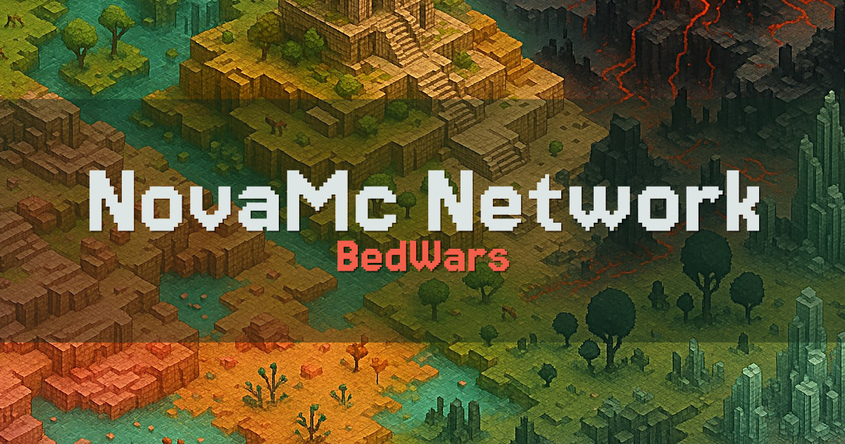 NovaMc Network BedWars Minecraft server
