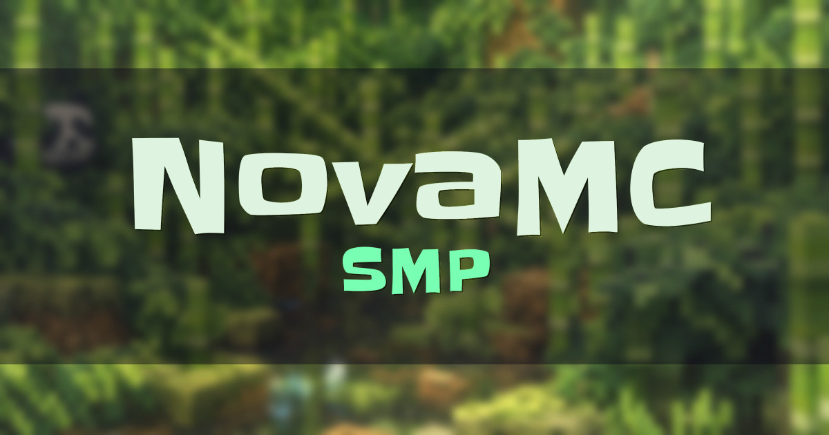 NovaMC SMP Minecraft server