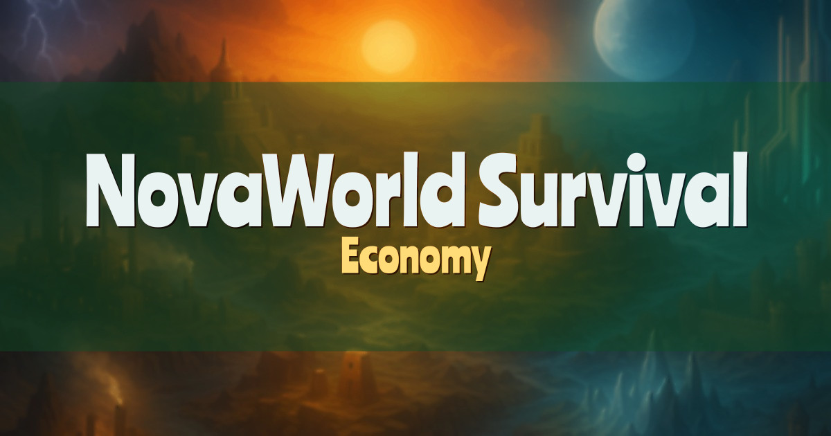 NovaWorld Survival Economy Minecraft server