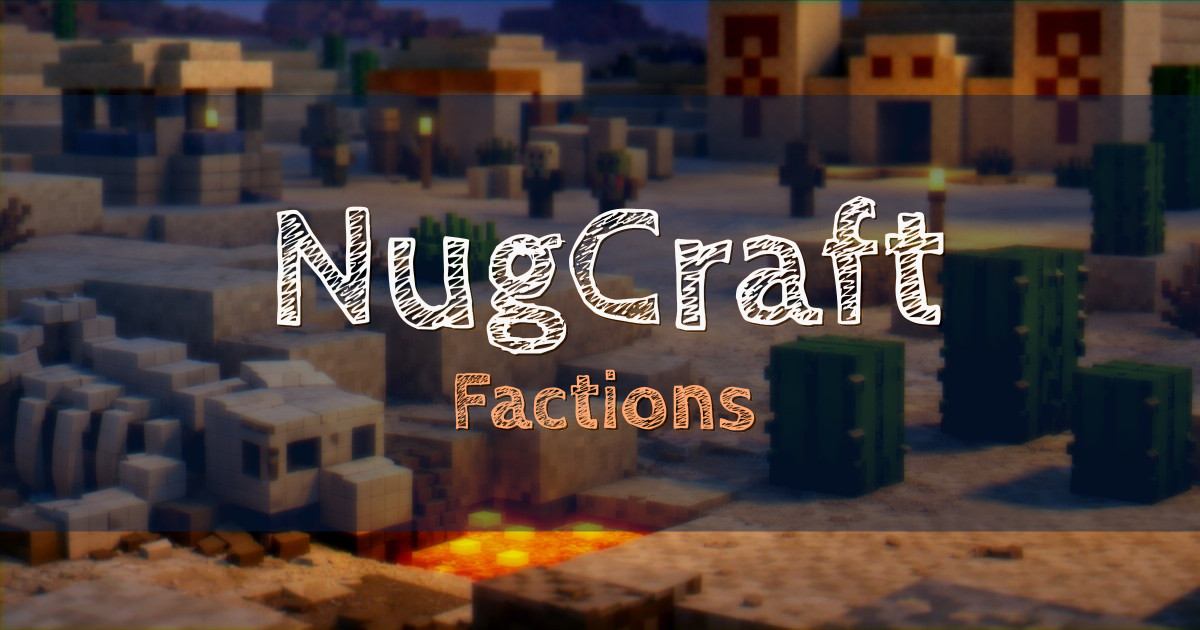 NugCraft Factions Minecraft server