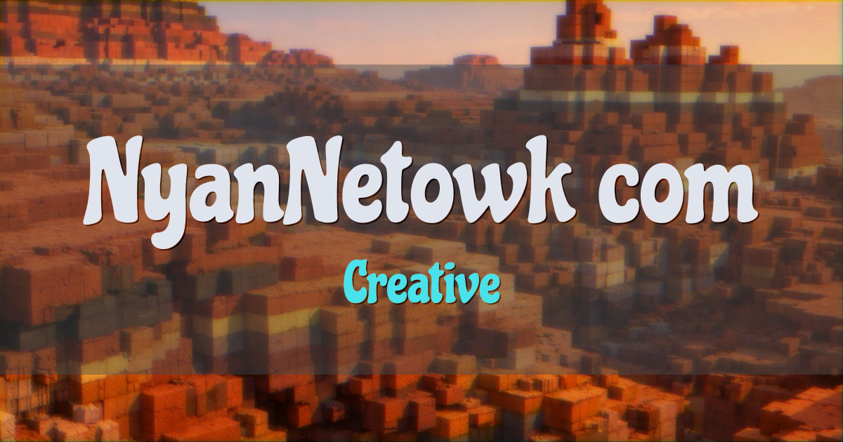 NyanNetowk.com Creative Minecraft server
