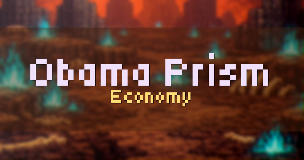 Obama Prism Economy Minecraft server