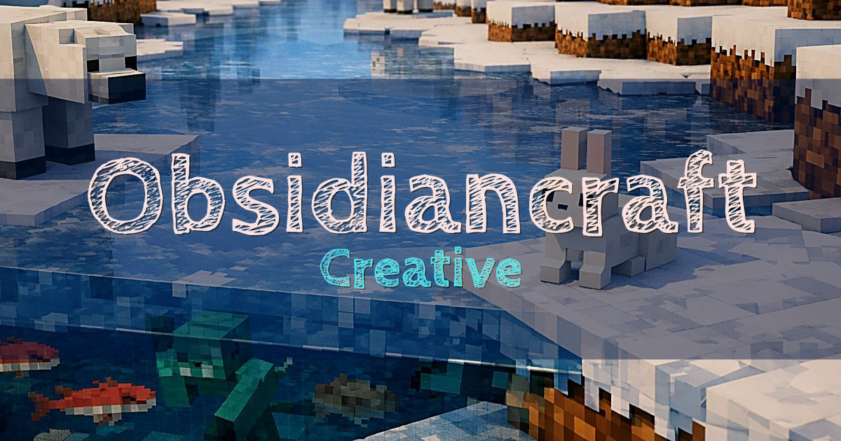 Obsidiancraft Creative Minecraft server