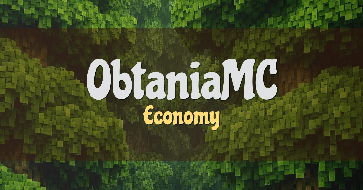 ObtaniaMC Economy Minecraft server